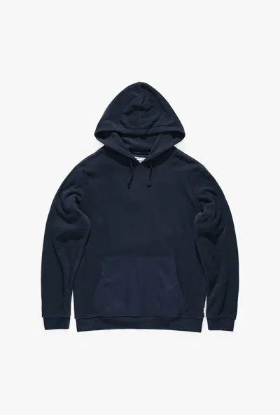 Banks Journal Men's Moniter Deluxe Hoodie In Dirty Denim In Black