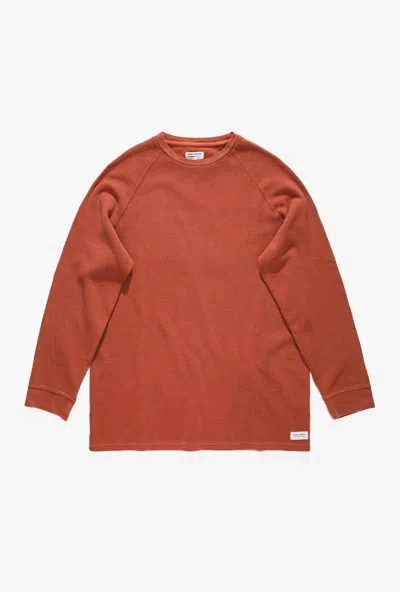 Banks Journal Men's Preston Transseasonal Sweater In Baked Clay In Orange