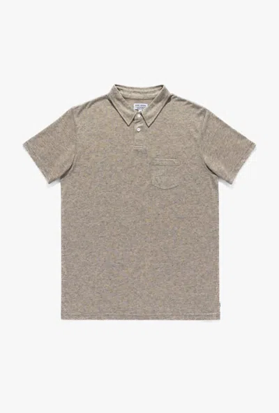 Banks Journal Men's Saint Polo Shirt In Heather Char In Gray