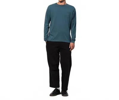 Banks Journal Primary Long Sleeve Tee In Atlantic In Blue