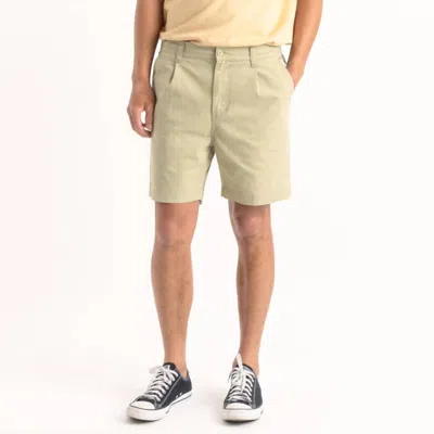 Banks Journal Supply Walkshort In Green Tea In Brown