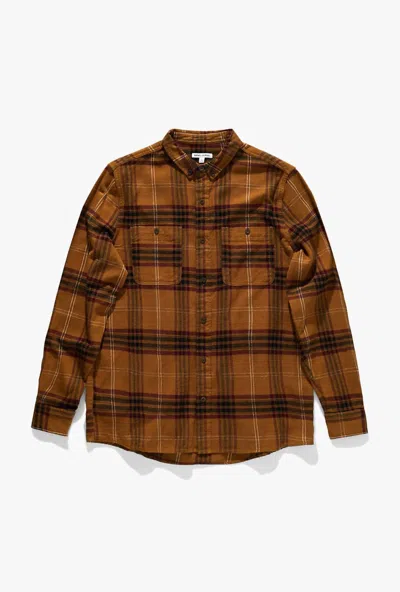 Banks Journal Vanish Shirt In Beige In Brown
