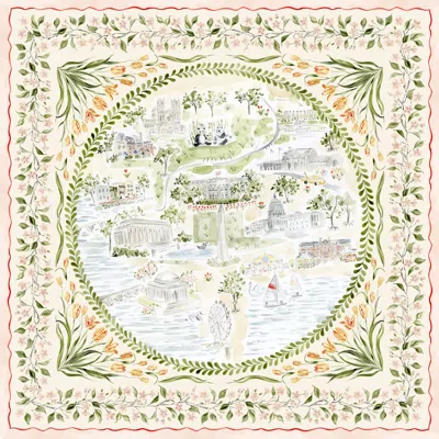 Banniere Women's Washington D.c. Silk Scarf In Multi