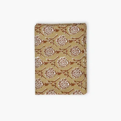 Banyan & Birch Nikhar Linen Hand-printed Runner