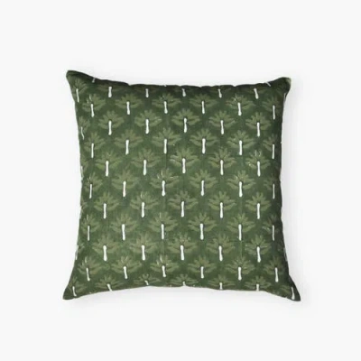 Banyan & Birch Zeenat Throw Pillow Cover In Green