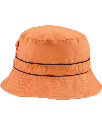 Banz Baby  Bubzee Baby Boys Or Baby Girls Upf 50+ Pocket Sun Hat In Orange