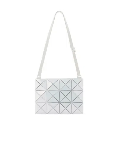 Bao Bao Issey Miyake Adjustable-strap Shoulder Bag In White