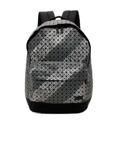 Bao Bao Issey Miyake Geometric-panelled Backpack In Gray