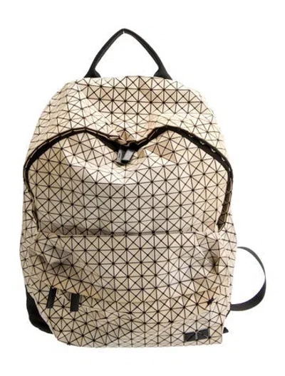 Pre-owned Bao Bao Issey Miyake Backpack In Neutral