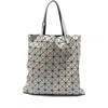 Bao Bao Issey Miyake Baobao Issey Miyake Prism Metallic Tote Bag In White