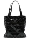 Bao Bao Issey Miyake Lucent Geometric-pattern Shoulder Bag In Black