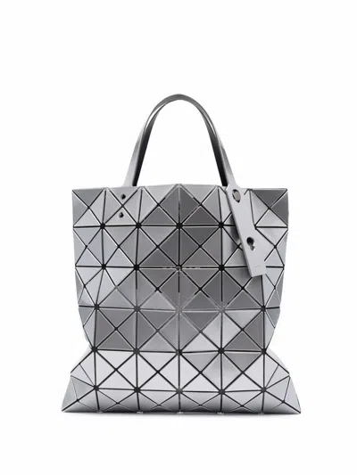 Bao Bao Issey Miyake Silver-tone Lucent Tote Bag In Grey