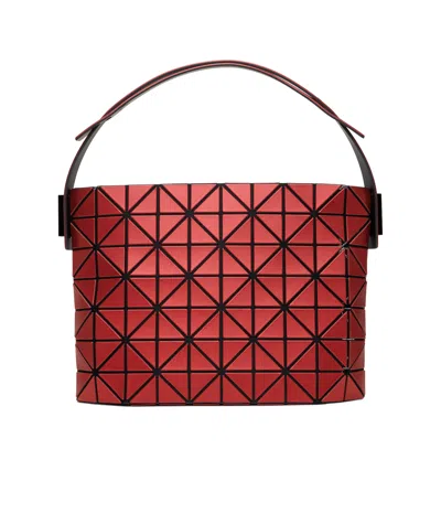 Bao Bao Issey Miyake Baguette Metallic Handbag In Red