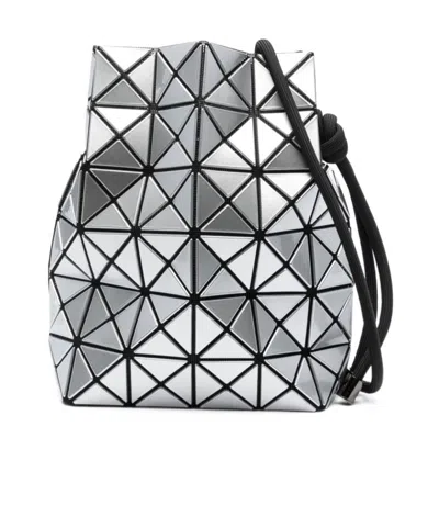 BAO BAO ISSEY MIYAKE BAO BAO GEOMETRIC-PATTERN DRAWSTRING BUCKET BAG