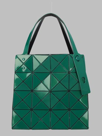 Bao Bao Issey Miyake Bao Bao-inspired Mini Polyester Handbag In Green