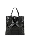 Bao Bao Issey Miyake Lucent Geometric-pattern Shoulder Bag In Black
