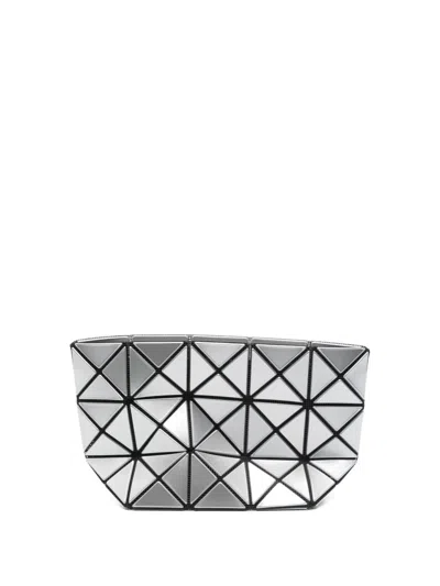 Bao Bao Issey Miyake Baobao Issey Miyake Prism Clutch In Silver