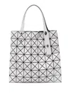Bao Bao Issey Miyake Baobao Issey Miyake Prism Matte Small Tote Bag In Gray