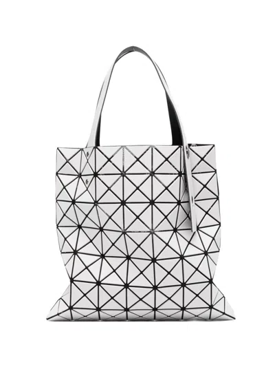 Bao Bao Issey Miyake Baobao Issey Miyake Prism Matte Small Tote Bag In Gray