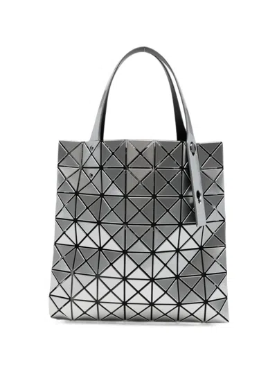 Bao Bao Issey Miyake Baobao Issey Miyake Prism Small Tote Bag In Silver