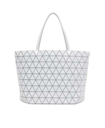 Bao Bao Issey Miyake Bateau Matte Handbag In White