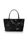 Bao Bao Issey Miyake Black Bateau Matte Tote In Matte Black
