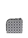 Bao Bao Issey Miyake Clam Wallet In Metallic