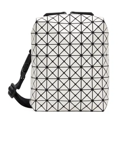 Bao Bao Issey Miyake Beetle Zipper Crossbody Bag In White