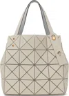Bao Bao Issey Miyake Beige Carat Large Bag In 41-one-tone Beige