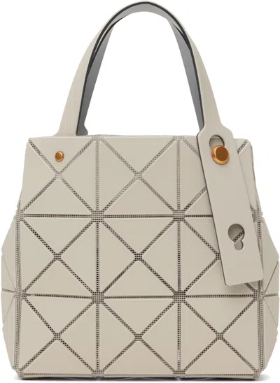 Bao Bao Issey Miyake Beige Carat Small Tote In 41-one-tone Beige