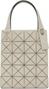 Bao Bao Issey Miyake Beige Prism Plus Mini Tote In 41-one-tone Beige