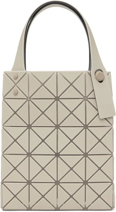 Bao Bao Issey Miyake Beige Prism Plus Mini Tote In 41-one-tone Beige