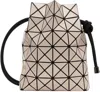 Bao Bao Issey Miyake Beige Wring Bag In 40-beige