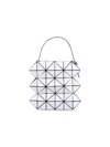 Bao Bao Issey Miyake Geometric Mini Shoulder Bag With Handle In White