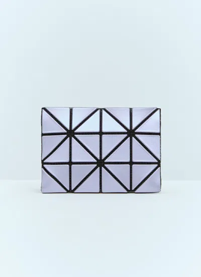 Bao Bao Issey Miyake Bi-fold Metallic Cardholder In Purple