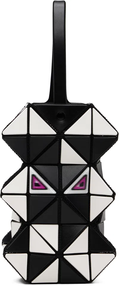 Bao Bao Issey Miyake Black & Off-white Meow Hand Bag