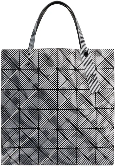 Bao Bao Issey Miyake Black & White Beam Tote In 96-monotone