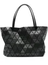 BAO BAO ISSEY MIYAKE BLACK BATEAU MATTE TOTE BAG