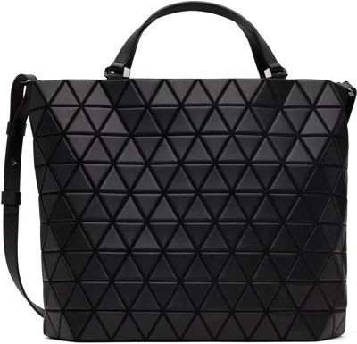Bao Bao Issey Miyake Black Crystal Matte Tote In 16-matte Black