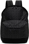 BAO BAO ISSEY MIYAKE BLACK DAYPACK BACKPACK