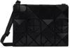 Bao Bao Issey Miyake Black Font Crossbody Bag