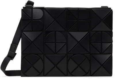 Bao Bao Issey Miyake Black Font Crossbody Bag
