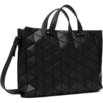 Bao Bao Issey Miyake Black Matte Tonneau Shoulder Bag