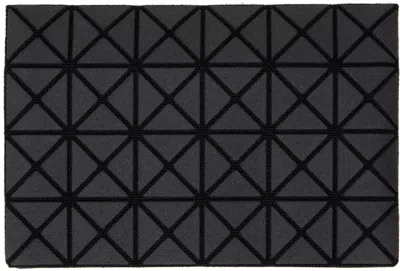 Bao Bao Issey Miyake Black Oyster Wallet In 16-matte Black