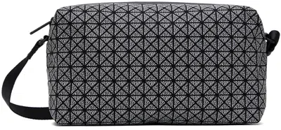 Bao Bao Issey Miyake Black Saddle Crossbody Bag In 96-black