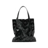 Bao Bao Issey Miyake Lucent Geometric-pattern Shoulder Bag In Black