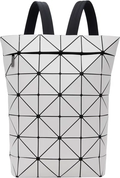 Bao Bao Issey Miyake Gray Blocky Backpack In 11 Lt Grey