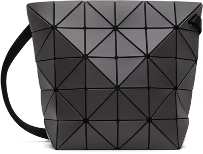 Bao Bao Issey Miyake Gray Blocky Shoulder Bag In 14 Charcoal Gray