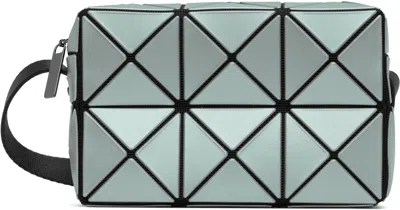 Bao Bao Issey Miyake Blue Cuboid Metallic Bag