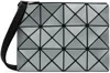 Bao Bao Issey Miyake Lucent Geometric-panel Crossbody Bag In 71 Lt.blue